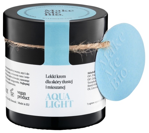 Make Me Bio – Aqua Light - Lekki Krem dla Skóry Tłustej i Mieszanej – 60 ml