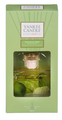 Yankee Candle – Dyfuzor zapachowy Signature Vanilla Lime – 88 ml