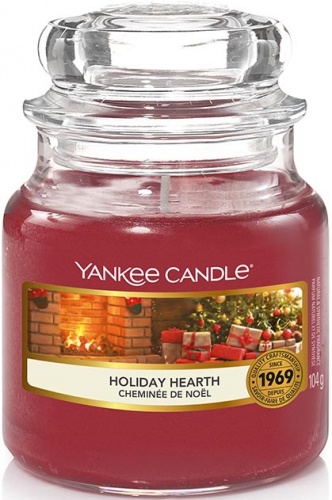 Yankee Candle - Mały słoik Holiday Hearth - 104g.jpg