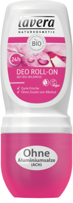 Lavera – Dezodorant roll-on z dziką różą - 50 ml